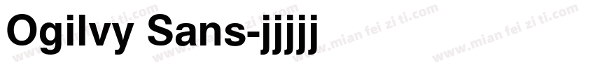 Ogilvy Sans字体转换